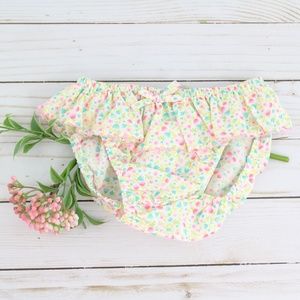 Zara Baby Floral Print Ruffled Diaper Cover Bloomers